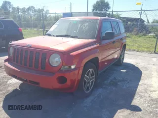 2008 Jeep Patriot Sport with VIN 1J8FT28W78D755732, listed as a IAAI auction lot 41767942 with 181,456 mi miles. Bid and sale history available at carsss.com. Image 2.