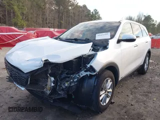 2020 Kia Sorento LX V6 with VIN 5XYPGDA59LG620680, listed as a IAAI auction lot 41452415 with 107,752 mi miles. Bid and sale history available at carsss.com. Image 23.