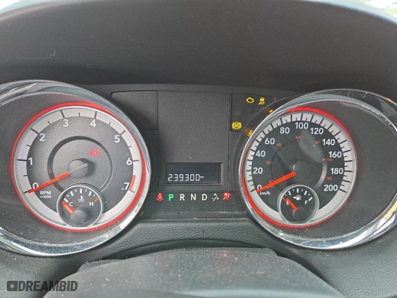 2011 Dodge Grand Caravan Express with VIN 2D4RN4DG1BR631987, listed as a Copart auction lot 45017205 with 239,300 mi miles and Salvage Title. Bid and sale history available at carsss.com. Image 9.