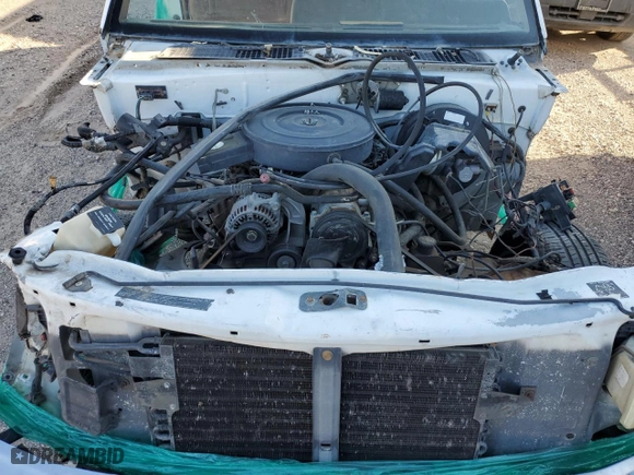 1992 Dodge Dakota "S" with VIN 1B7GL26X1NS529555, listed as a Copart auction lot 65251054 with 220,482 mi miles and Salvage Title. Bid and sale history available at carsss.com. Image 12.
