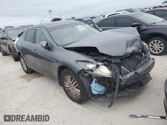 2012 Honda Crosstour EX-L with VIN 5J6TF3H59CL003652, listed as a Copart auction lot 76438264 with 190,252 mi miles and Salvage Title. Bid and sale history available at carsss.com. Image 4.