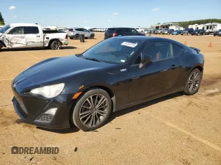 2014 Scion FR-S with VIN JF1ZNAA18E8704810, listed as a Copart auction lot 48054184 with 124,726 mi miles and Salvage Title. Bid and sale history available at DreamBid. Image 1.