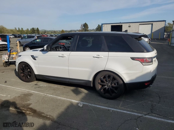 2016 Land Rover Range Rover Sport V6 HSE with VIN SALWR2VF6GA558716, listed as a Copart auction lot 53203185 with 89,205 mi miles and Clean Title. Bid and sale history available at carsss.com. Image 2.