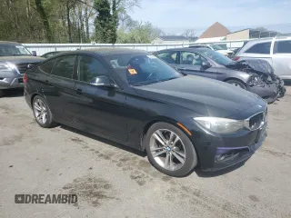 2014 BMW 3 Series 328i Gran Turismo xDrive with VIN WBA3X5C50ED557467, listed as a Copart auction lot 53655025 with 126,733 mi miles and Salvage title. Bid and sale history available at DreamBid. Image 4.