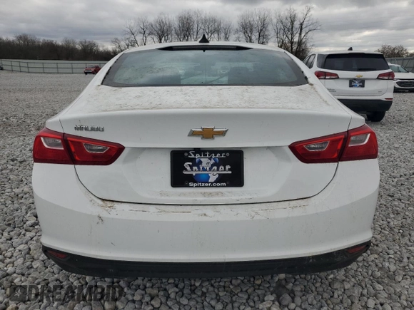 2024 Chevrolet Malibu LS with VIN 1G1ZC5STXRF210126, listed as a Copart auction lot 79671004 with Not Provided miles and Salvage Title. Bid and sale history available at DreamBid. Image 6.