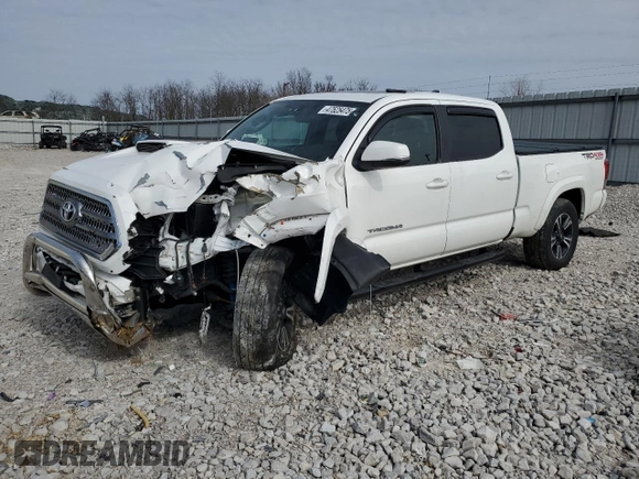 2017 Toyota Tacoma SR5 with VIN 5TFDZ5BN5HX013648, listed as a Copart auction lot 47525475 with 59,141 mi miles and Salvage Title. Bid and sale history available at DreamBid. Image 1.