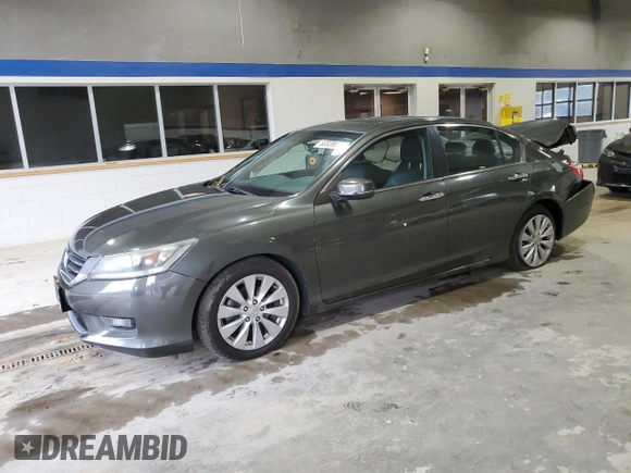 2014 Honda Accord Sedan EX-L with VIN 1HGCR2F8XEA159221, listed as a Copart auction lot 53328885 with 137,212 mi miles and Salvage Title. Bid and sale history available at carsss.com. Image 1.