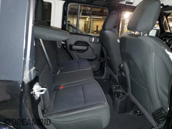 2021 Jeep Wrangler Unlimited 80th Anniversary with VIN 1C4HJXDN1MW738407, listed as a Copart auction lot 46140325 with 50,824 mi miles and Salvage title. Bid and sale history available at DreamBid. Image 11.