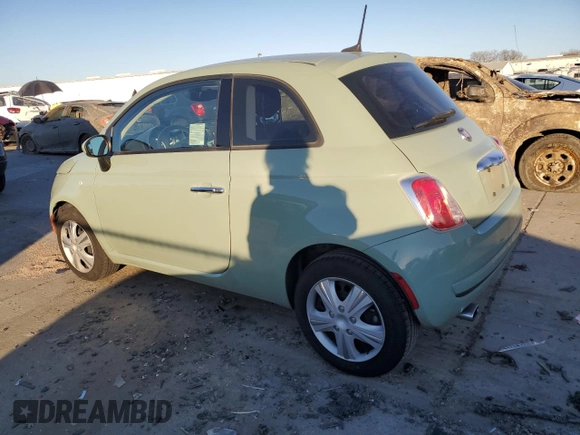 2016 FIAT 500 Pop with VIN 3C3CFFAR4GT133759, listed as a Copart auction lot 89073515 with 55,895 mi miles and Salvage Title. Bid and sale history available at carsss.com. Image 2.