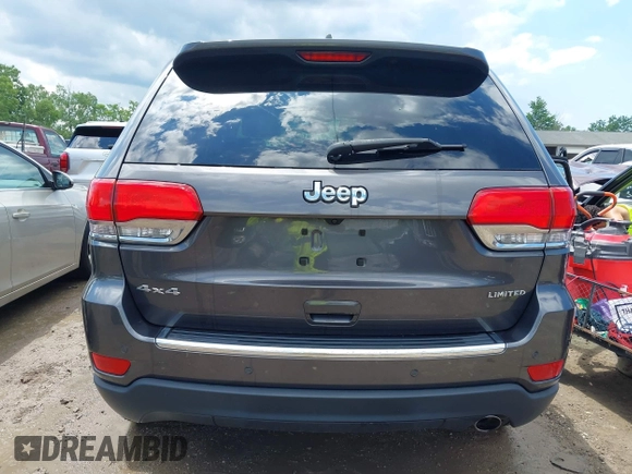 2017 Jeep Grand Cherokee Limited with VIN 1C4RJFBG4HC776952, listed as a IAAI auction lot 42607220 with 82,142 mi miles and . Bid and sale history available at DreamBid. Image 17.