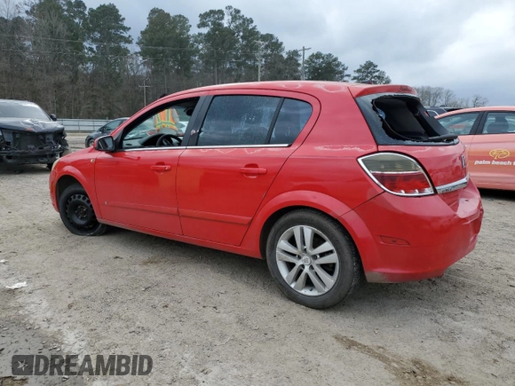2008 Saturn Astra XR z VIN W08AT671185084379, wystawiony jako Copart lot #43828285 z przebiegiem 104 559 mil mil oraz Szkoda całkowita • Salvage title. Historia ofert i sprzedaży dostępna na DreamBid. Obrazek 2.