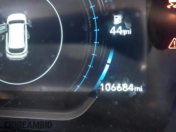 2020 Hyundai Santa Fe SEL with VIN 5NMS3CADXLH224352, listed as a IAAI auction lot 41912453 with 106,684 mi miles and . Bid and sale history available at DreamBid. Image 15.