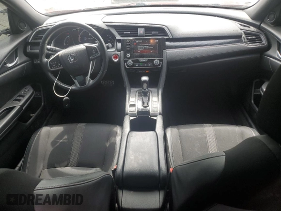 2019 Honda Civic Sport with VIN 2HGFC2F80KH517096, listed as a Copart auction lot 50822795 with 76,519 mi miles and Salvage title. Bid and sale history available at DreamBid. Image 8.