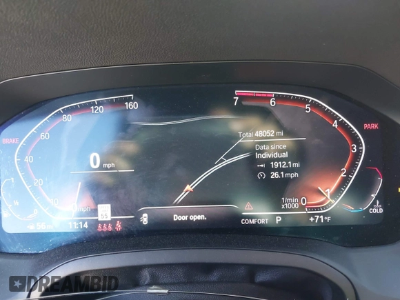 2019 BMW 3 Series 330i with VIN WBA5R1C5XKAJ99366, listed as a IAAI auction lot 41880445 with 48,052 mi miles and . Bid and sale history available at DreamBid. Image 7.
