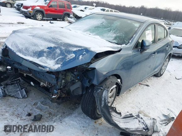 2015 Mazda 3 i Sport with VIN 3MZBM1K71FM194182, listed as a IAAI auction lot 41551711 with 134,760 mi miles and . Bid and sale history available at DreamBid. Image 17.