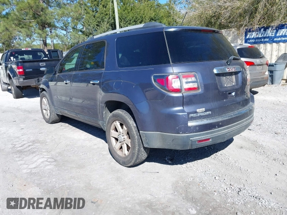 2014 GMC Acadia SLE with VIN 1GKKRPKD8EJ279176, listed as a IAAI auction lot 41832284 with 171,169 mi miles. Bid and sale history available at carsss.com. Image 3.