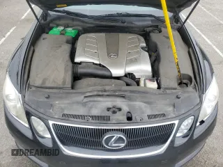2006 Lexus GS 430 with VIN JTHBN96S765007061, listed as a Copart auction lot 55067095 with 343,077 mi miles and Salvage Title. Bid and sale history available at DreamBid. Image 11.