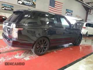 2018 Land Rover Range Rover HSE with VIN SALGS2RK2JA503106, listed as a Copart auction lot 51116135 with 54,639 mi miles and Salvage title. Bid and sale history available at DreamBid. Image 3.
