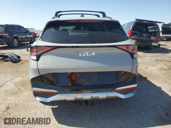 2023 Kia Sportage SX-Prestige with VIN 5XYK53AF1PG081609, listed as a Copart auction lot 59998705 with 91,379 mi miles and Salvage title. Bid and sale history available at DreamBid. Image 6.