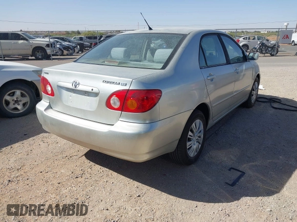 2004 Toyota Corolla CE with VIN 1NXBR32E64Z283247, listed as a IAAI auction lot 42121254 with 292,754 mi miles. Bid and sale history available at carsss.com. Image 4.
