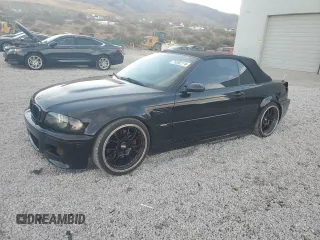 2002 BMW 3 Series M3 with VIN WBSBR93492EX24124, listed as a Copart auction lot 79292174 with 183,277 mi miles and Salvage Title. Bid and sale history available at carsss.com. Image 1.