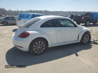 2017 Volkswagen Beetle 1.8T SE with VIN 3VWJ17AT0HM607718, listed as a Copart auction lot 48564925 with 72,339 mi miles and Salvage Title. Bid and sale history available at carsss.com. Image 3.