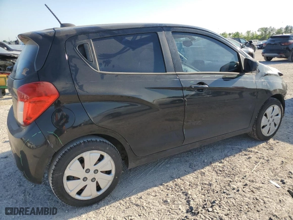 2017 Chevrolet Spark LS with VIN KL8CB6SA7HC764088, listed as a Copart auction lot 52174815 with 76,779 mi miles and Salvage Title. Bid and sale history available at carsss.com. Image 3.