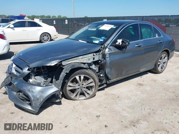 2017 Mercedes-Benz C 300 with VIN 55SWF4JB2HU218808, listed as a IAAI auction lot 42094419 with 75,780 mi miles and . Bid and sale history available at DreamBid. Image 17.