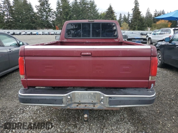 1990 Ford F-150 with VIN 1FTDF15Y3LPA96285, listed as a Copart auction lot 76302384 with 40,713 mi miles and Salvage Title. Bid and sale history available at carsss.com. Image 6.