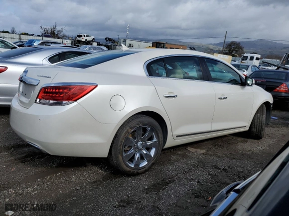 2012 Buick LaCrosse Premium 3 with VIN 1G4GH5E3XCF171729, listed as a Copart auction lot 45207255 with 136,763 mi miles and Salvage Title. Bid and sale history available at carsss.com. Image 3.
