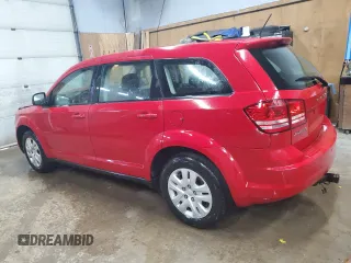 2013 Dodge Journey American Value with VIN 3C4PDCAB4DT729714, listed as a Copart auction lot 75707464 with 81,346 mi miles and Salvage Title. Bid and sale history available at DreamBid. Image 2.