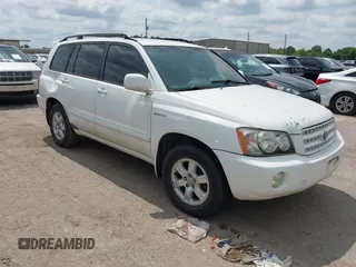 2003 Toyota Highlander z VIN JTEGF21A430108248, wystawiony jako IAAI lot #42406933 z przebiegiem 234 675 mil mil oraz . Historia ofert i sprzedaży dostępna na DreamBid. Obrazek 1.