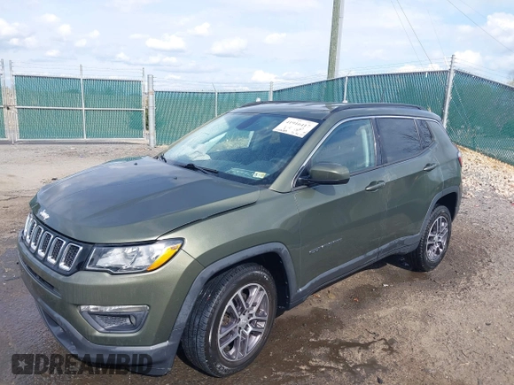2017 Jeep Compass Latitude with VIN 3C4NJDBB4HT616730, listed as a IAAI auction lot 41916417 with 159,449 mi miles. Bid and sale history available at carsss.com. Image 17.