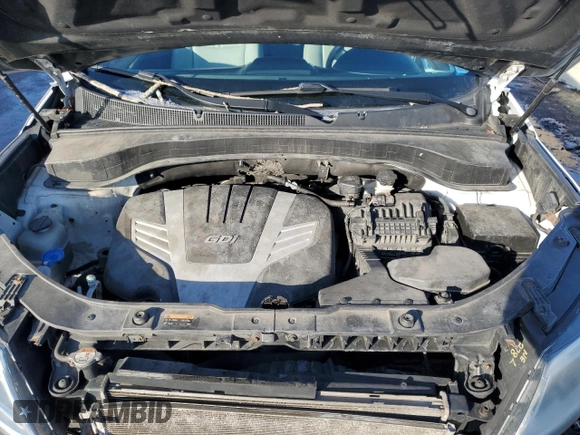 2014 Kia Sorento SX with VIN 5XYKWDA78EG485032, listed as a Copart auction lot 44433945 with 133,899 mi miles and Salvage title. Bid and sale history available at DreamBid. Image 12.