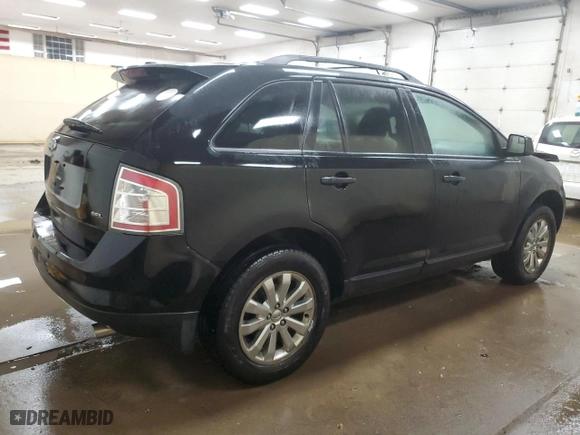 2009 Ford Edge SEL with VIN 2FMDK38C59BA64957, listed as a Copart auction lot 44806385 with 191,169 mi miles and Clean Title. Bid and sale history available at carsss.com. Image 3.