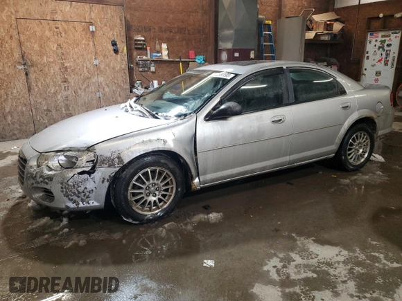 2004 Chrysler Sebring Touring with VIN 1C3AL56R54N413043, listed as a Copart auction lot 89299195 with 101,167 mi miles and Salvage title. Bid and sale history available at DreamBid. Image 1.