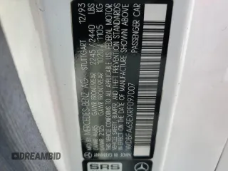 1994 Mercedes-Benz SL z VIN WDBFA63EXRF097007, wystawiony jako Copart lot #59714045 z przebiegiem Nie podano mil oraz Szkoda całkowita • Salvage title. Historia ofert i sprzedaży dostępna na DreamBid. Obrazek 12.