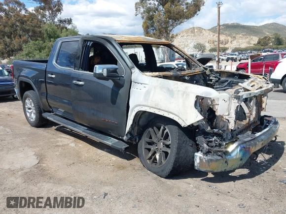 2019 GMC Sierra 1500 SLT z VIN 3GTP8DED1KG229179, wystawiony jako IAAI lot #41932481 z przebiegiem Nie podano mil oraz . Historia ofert i sprzedaży dostępna na DreamBid. Obrazek 1.