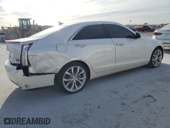 2013 Cadillac ATS Performance with VIN 1G6AC5S37D0112142, listed as a Copart auction lot 49633795 with 165,570 mi miles and Clean Title. Bid and sale history available at carsss.com. Image 3.