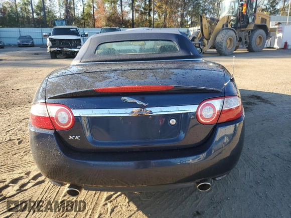 2007 Jaguar XK with VIN SAJDA44B075B06208, listed as a Copart auction lot 82694984 with 74,003 mi miles and Salvage Title. Bid and sale history available at carsss.com. Image 6.