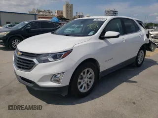 2021 Chevrolet Equinox LT with VIN 3GNAXKEV8MS181337, listed as a Copart auction lot 55274205 with 71,708 mi miles and Salvage Title. Bid and sale history available at DreamBid. Image 1.