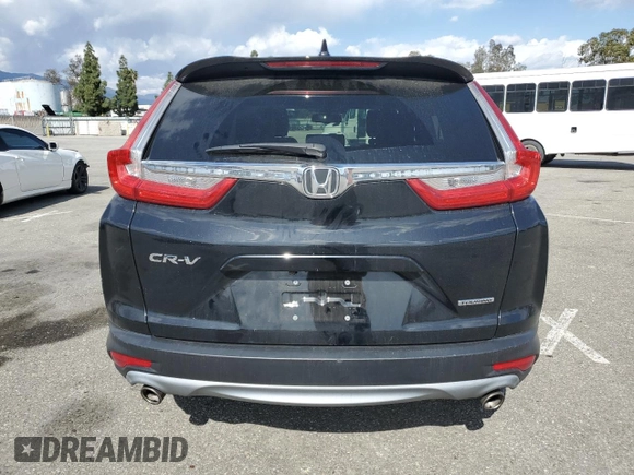 2017 Honda CR-V Touring with VIN 2HKRW1H99HH515480, listed as a Copart auction lot 51869635 with 24,393 mi miles and Salvage Title. Bid and sale history available at carsss.com. Image 6.