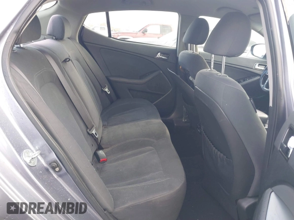 2012 Kia Optima Hybrid with VIN KNAGM4AD5C5022673, listed as a IAAI auction lot 41506860 with 121,982 mi miles. Bid and sale history available at carsss.com. Image 8.