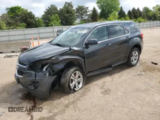 2013 Chevrolet Equinox LS z VIN 2GNALBEK9D6235616, wystawiony jako Copart lot #56663875 z przebiegiem 146 314 mil mil oraz Szkoda całkowita • Salvage title. Historia ofert i sprzedaży dostępna na DreamBid. Obrazek 1.