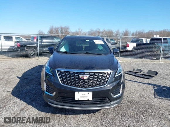 2020 Cadillac XT5 Premium Luxury FWD with VIN 1GYKNCRS5LZ236055, listed as a IAAI auction lot 41754608 with 50,509 mi miles. Bid and sale history available at carsss.com. Image 12.