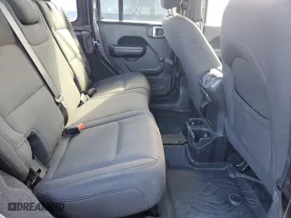 2021 Jeep Wrangler Unlimited Sport with VIN 1C4HJXDN0MW568542, listed as a Copart auction lot 47748045 with 32,007 mi miles and Salvage Title. Bid and sale history available at carsss.com. Image 10.