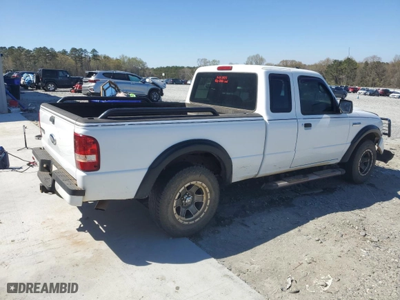 2010 Ford Ranger XL with VIN 1FTKR1ED1APA75380, listed as a Copart auction lot 50027085 with 223,895 mi miles and Salvage Title. Bid and sale history available at carsss.com. Image 3.