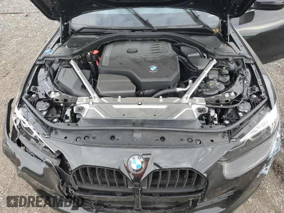 2024 BMW 4 Series 430i with VIN WBA63AV03RFT45630, listed as a Copart auction lot 81038254 with 8,134 mi miles and Salvage Title. Bid and sale history available at carsss.com. Image 12.