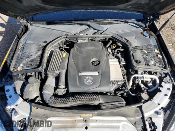 2018 Mercedes-Benz C 300 with VIN WDDWJ4JB8JF683150, listed as a Copart auction lot 41636025 with 98,227 mi miles and Salvage Title. Bid and sale history available at carsss.com. Image 11.