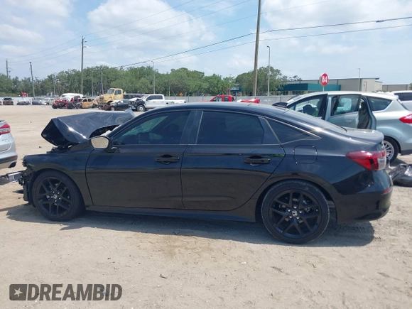 2025 Honda Civic Sport with VIN 2HGFE2F50SH503098, listed as a IAAI auction lot 42086699 with Not provided miles and . Bid and sale history available at DreamBid. Image 14.